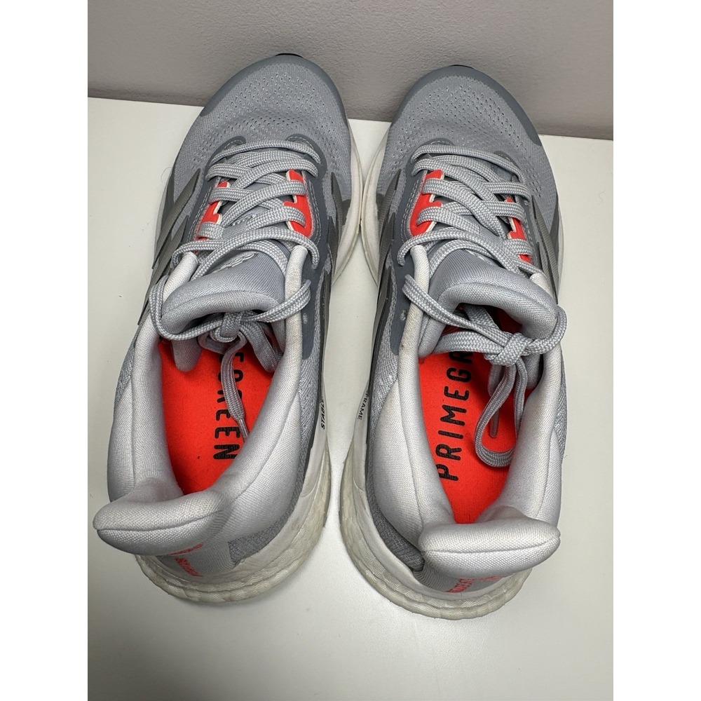 Adidas Women's Solar Glide 4 ST Running Shoes Sneakers Halo Silver Gray - Size 6 - Picture 8 of 10